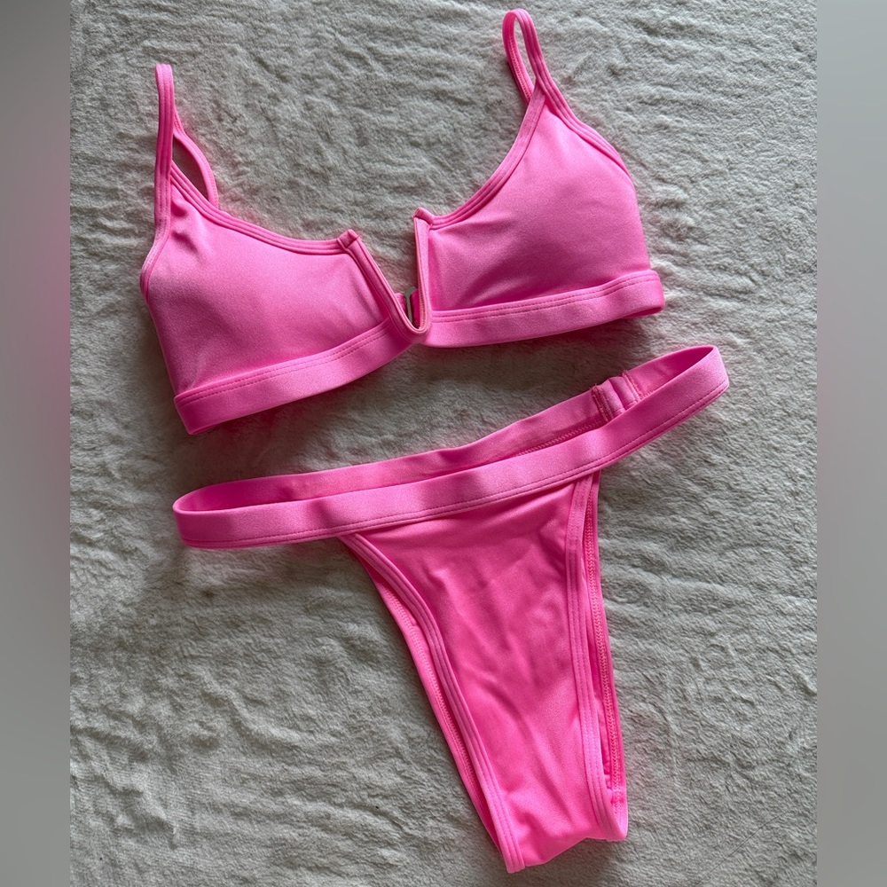 OneOne Swim Pink Bikini Set